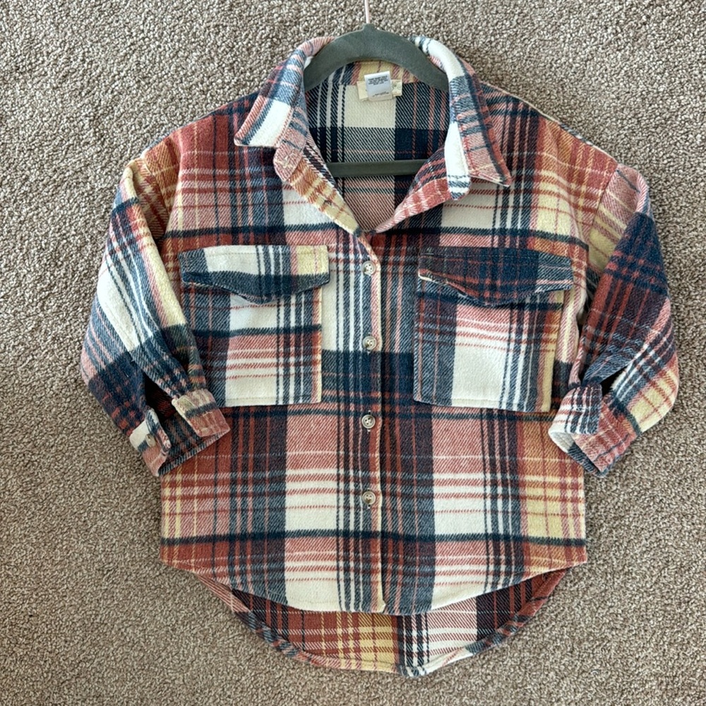 Tullabee plaid shacket